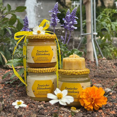 Bienenhonig, symbolisch für Nachhaltige Bienenprojekte