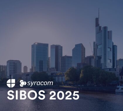 Skyline von Frankfurt, symbolisch für die SIBOS Messe 2025