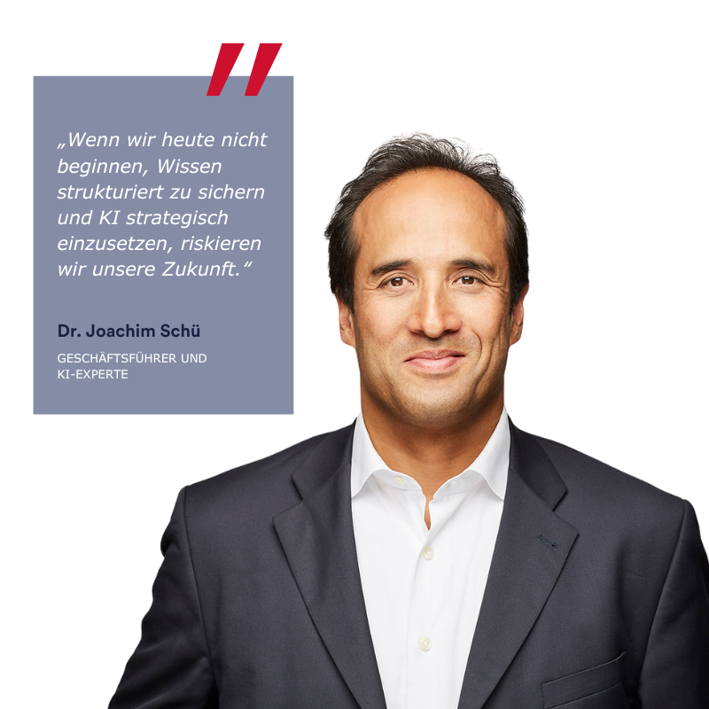 Ansprechpartner Consileon, Dr. Joachim Schü, Strategien gegen den Fachkräftemangel