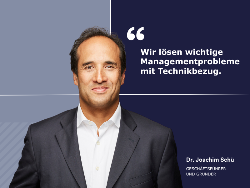 Ansprechpartner Consileon, Joachim Schü